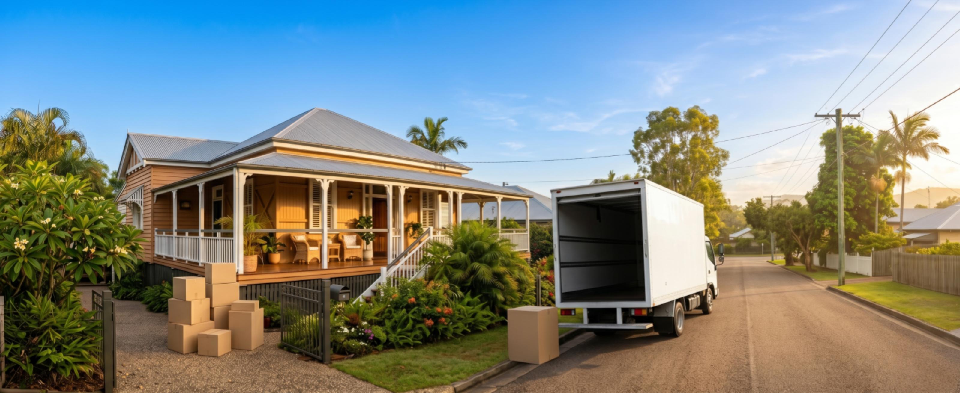 Removalist Townsville moving truck