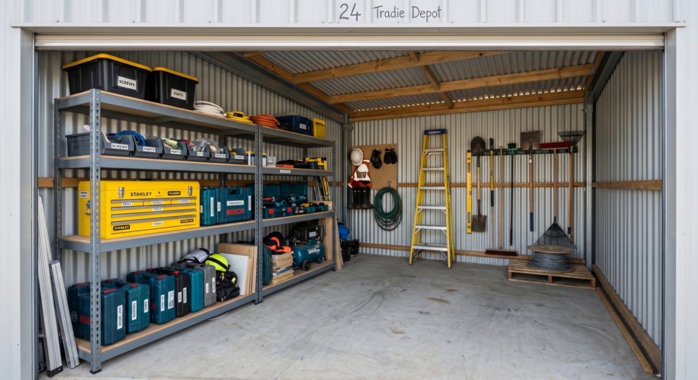 Townsville tradies self storage equipment depot Pimlico